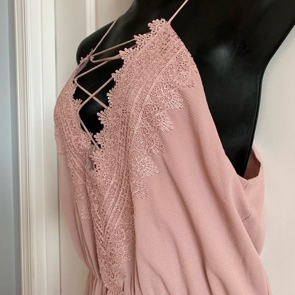 NWT Wayf Maxi Dress Size L - Picture 2 of 6